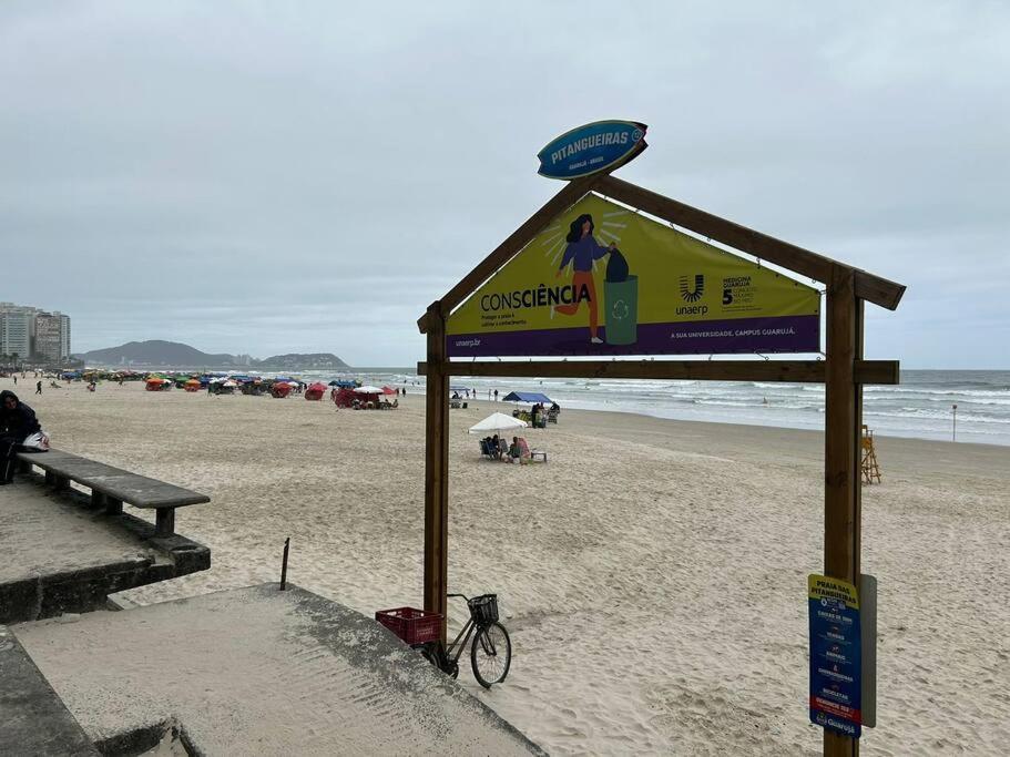 Ap Em Guaruja - 2 Quartos Com Dependencia 外观 照片